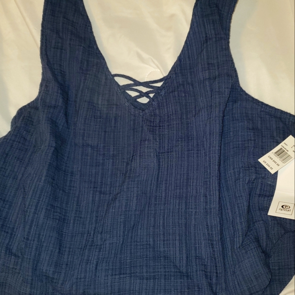 Ripcurl loose crop tank